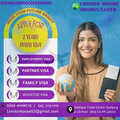 London HOUSE VISA ADVICER  Social Media and Digital Marketing FEMALE