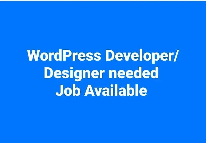 Wordpress Developer Elementor Pro Expert | Karachi Based 0