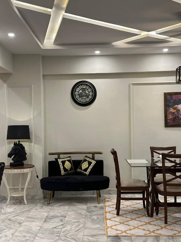 2 BED ROOM FULL LUXURY FURNISHED FLAT AVAILABLE FOR RENT IN KHUDADAAD HEIGHTS ISLAMABAD. 6