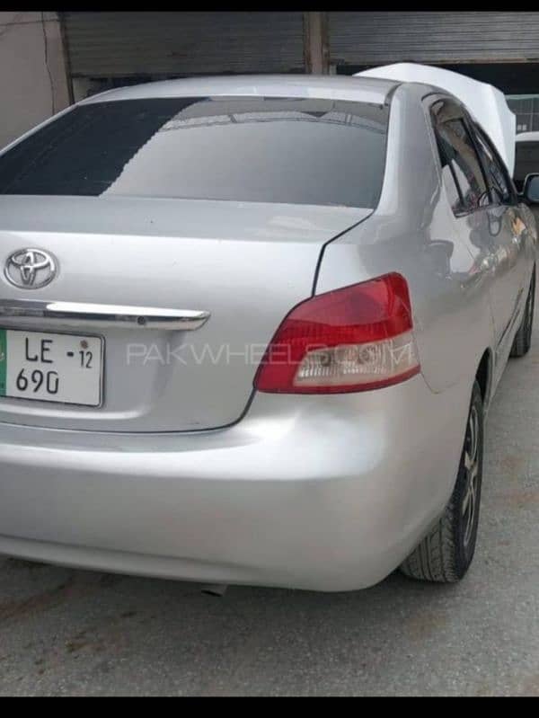 Toyota Belta model 2006 import and Regesterd 2012 9