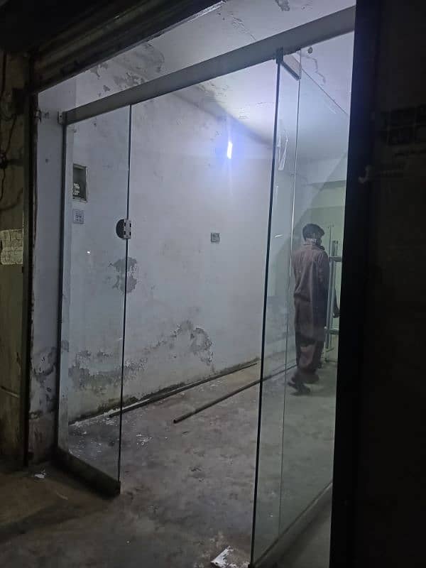 Glass Door for Shop or Office 1