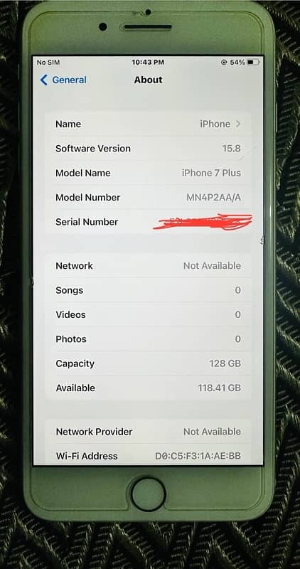 iPhone 7 Plus 128GB PTA APROVED 1