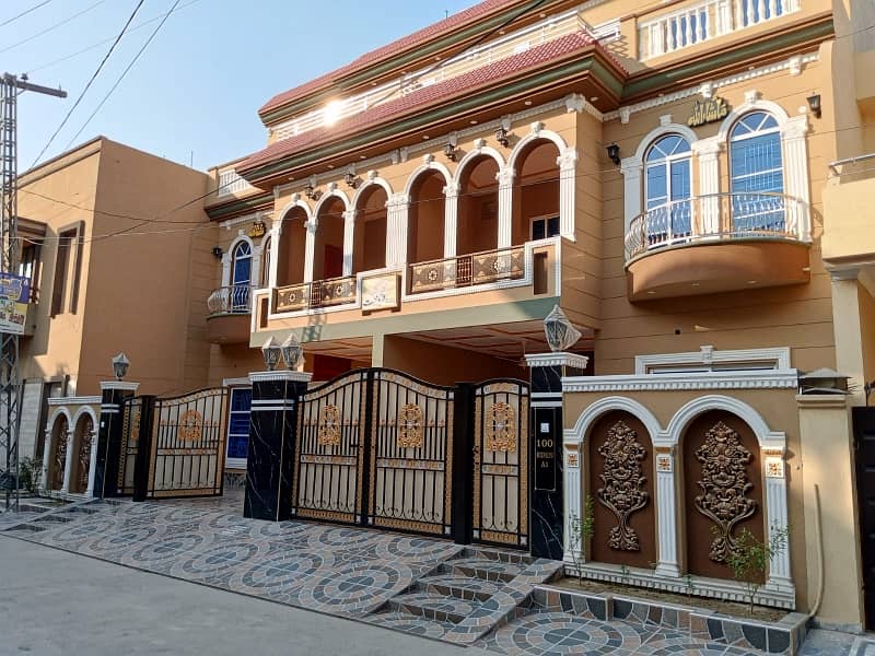 8 Marla House For sale In Eden Boulevard Housing Scheme Lahore 1