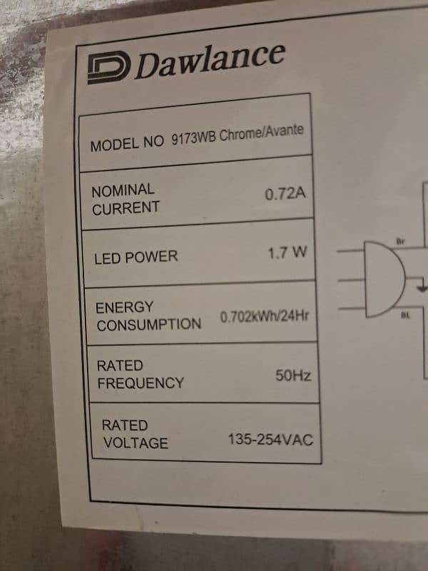 New dawlance fridge for sale non inverter 2