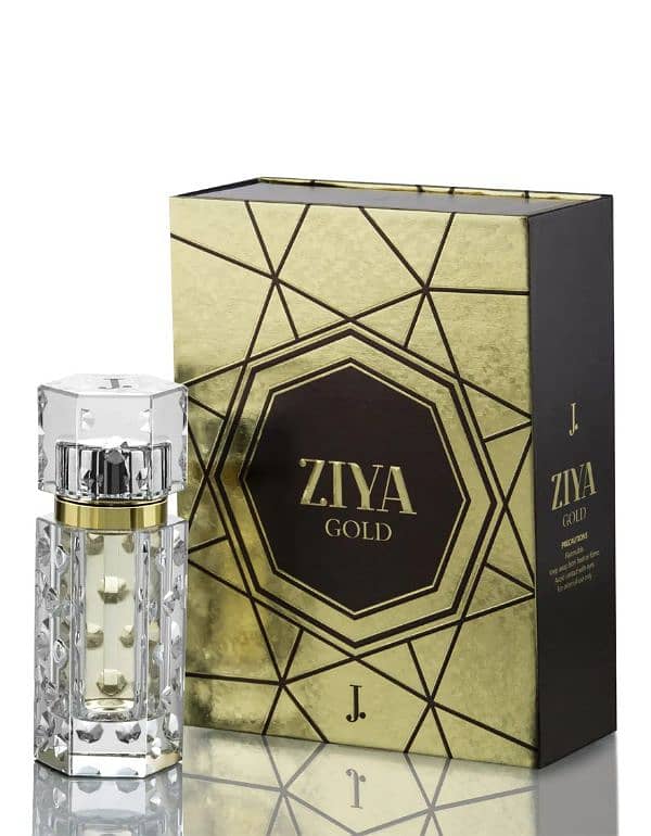 j. Zia Gold or legacy attar  Empty bottle with boxes 0