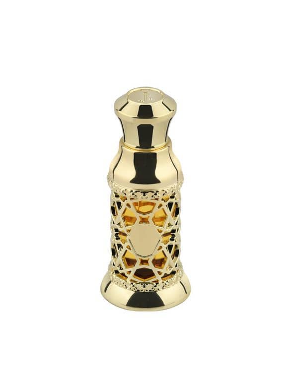 j. Zia Gold or legacy attar  Empty bottle with boxes 4