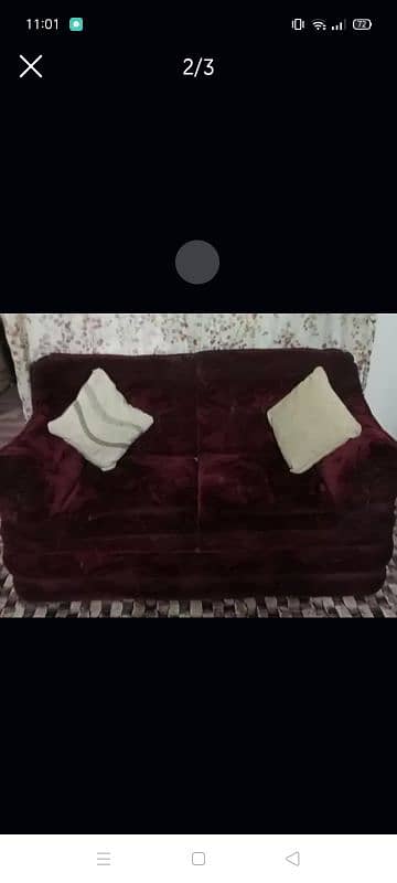 7 seater sofa set in good condition 1