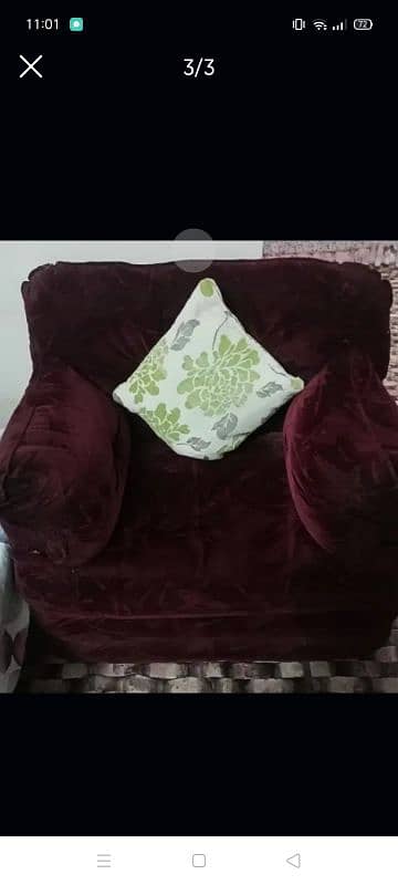 7 seater sofa set in good condition 2