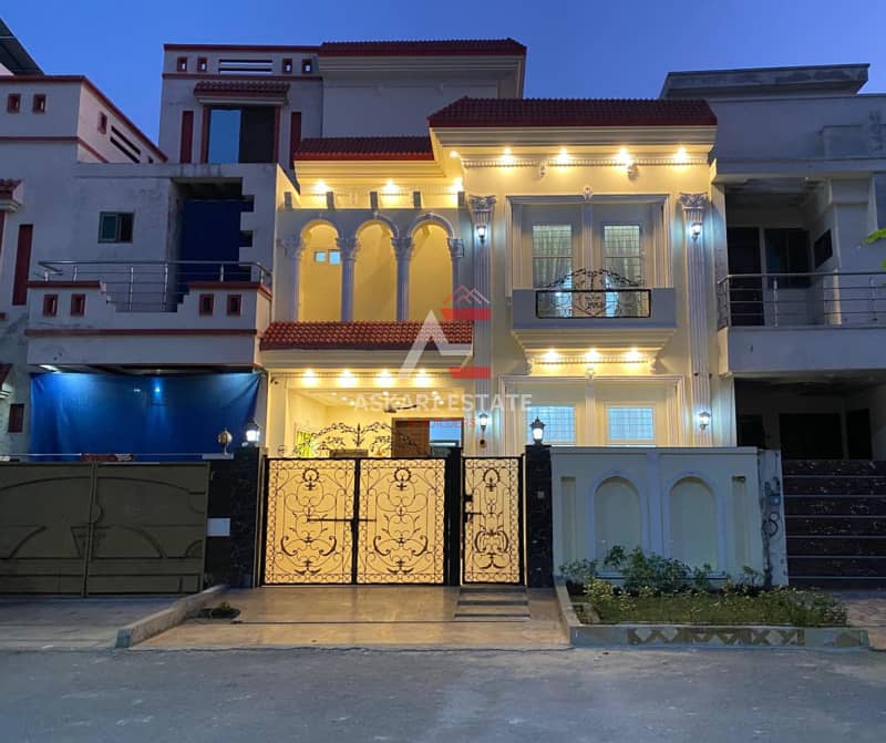 TOTALLY FURNISHED 5 MARLA BRAND NEW HOUSE AVAILABLE FOR SALE (AT REASONABLE PRICE) IN CITI HOUSING GUJRANWALA 1