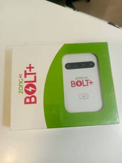 Title: Zong 4G Bolt+ Device for Sale