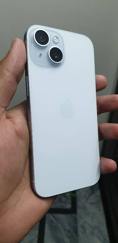 iphone 15 blue 128gb with box non pta jv price fixed no xchange 10