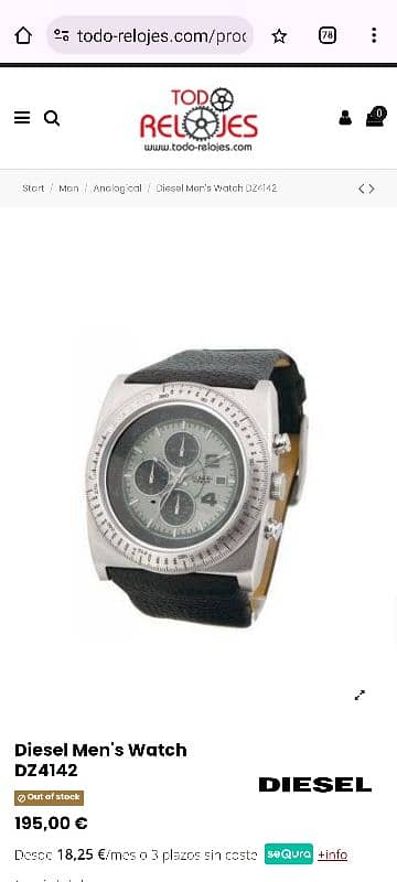 Diesel Watche DZ4142 4