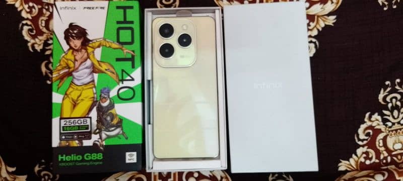 Infinix Hot 40 (8+8gb){256gb) (box avalible) 2