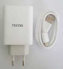 Tecno Spark 20Pro original 33WATT charger 100% original (33W) (33WAT)