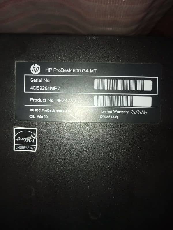 HP Prodesk 600 G4 MT 3