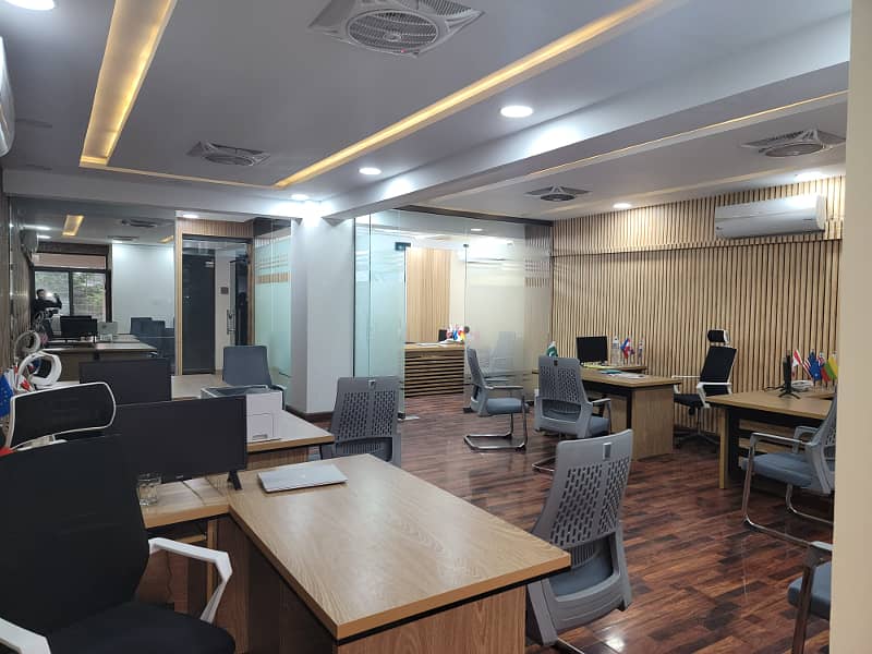 G/11 markaz new Plaza vip location 1st floor 858sq office available for rent real piks 8