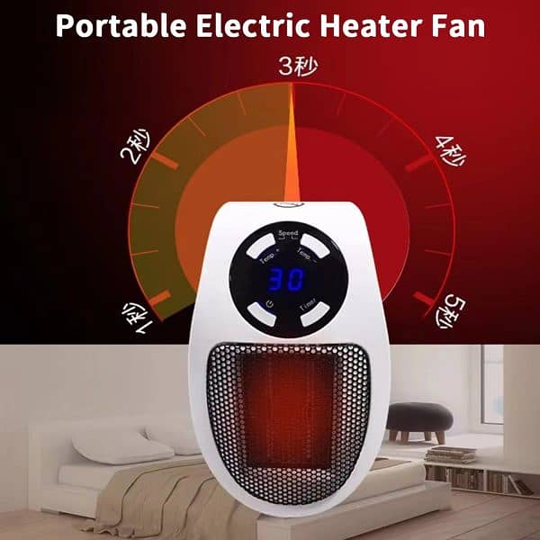 Portable Electric Heater Fan Heater Electric Ceramic Fan Energy-savin 6