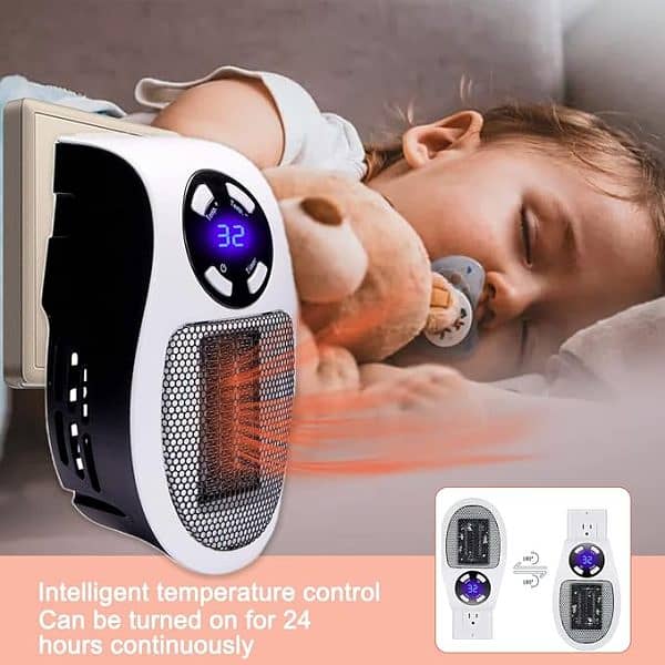 Portable Electric Heater Fan Heater Electric Ceramic Fan Energy-savin 8