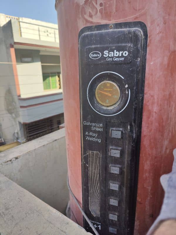 sabro gayser gas or electric 0