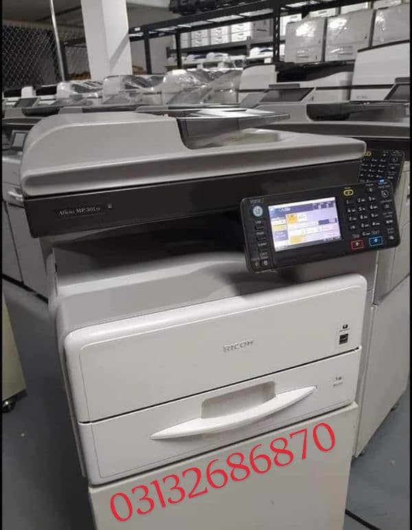 Ricoh 301 printer copier scanner 0