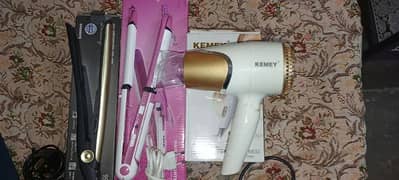 hair dryer, steraightener, ceramic hair straightener