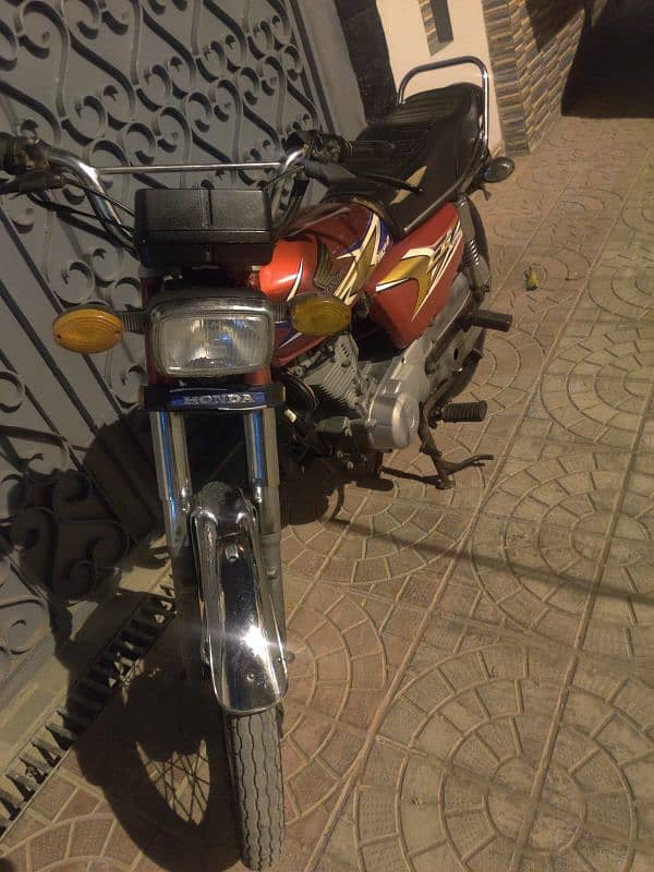 Honda 125 model 2020 karachi number 6