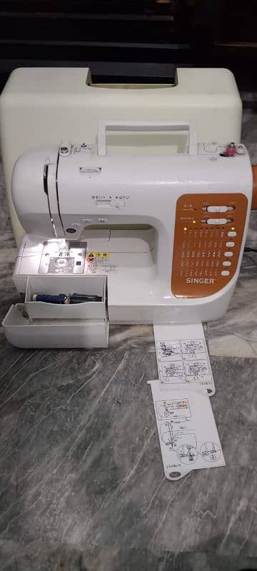 singer sewing machine kaj  piko overlock designs simple salai 1