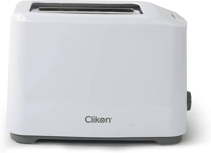 Clikon 700W 2 Slices Bread Toaster with Electronic Browning Control 4