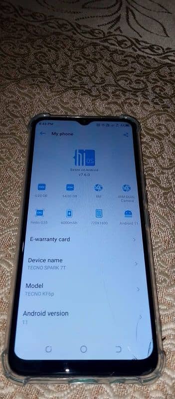 Tecno Spark 7t 4/64 Srf Mobile 0
