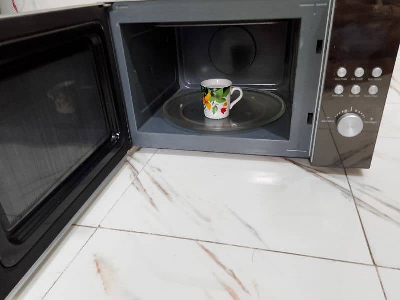 Haier 2 in 1 grill microwave oven cooking bhi hote h 30 liter large 5