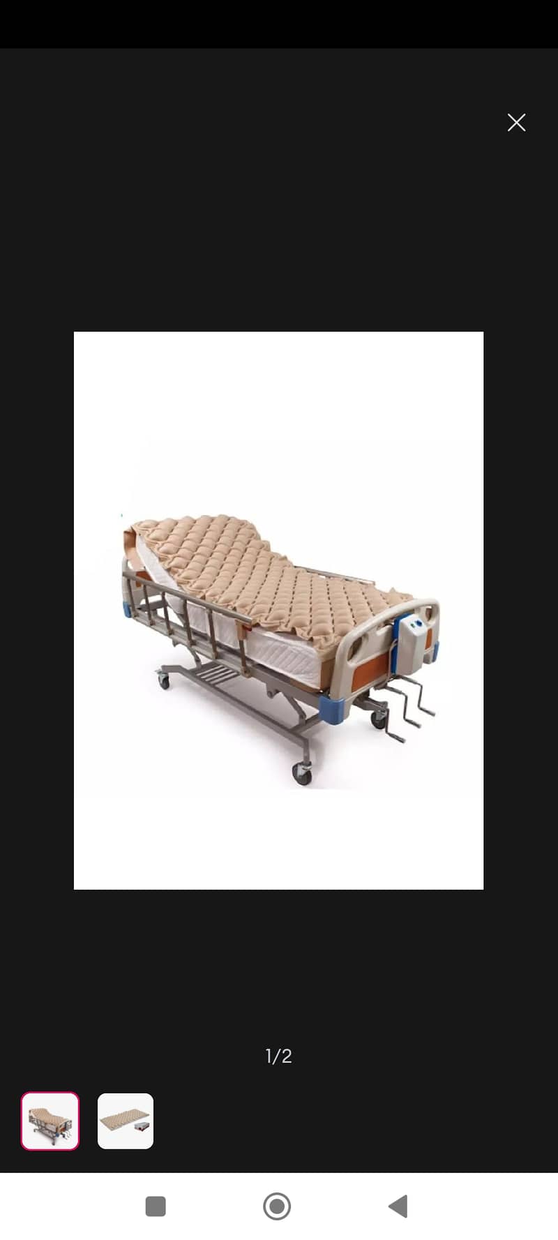 Antisore patient bed mattress with air pump 1