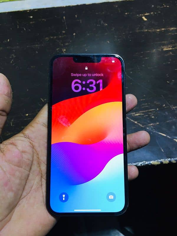 I phone 13 pro 128Gb non jv 2 month sim active 86 btry health zero set 1