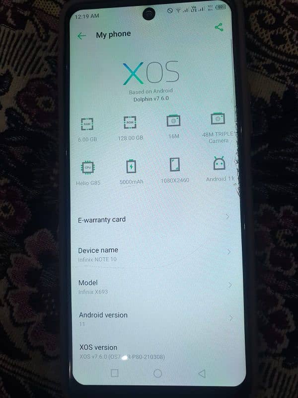 Infinix note 10 1