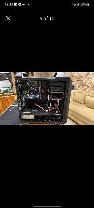 Asus PC with Cooler Master casing For Sale 4