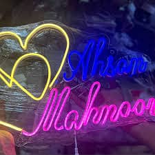 Neon sign customized 8