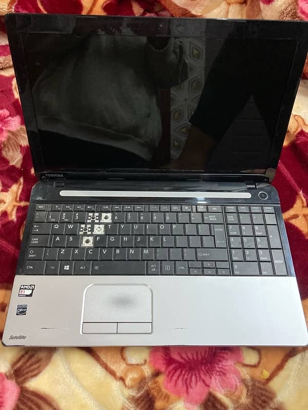 Toshiba amd processor 4gb RAM 500gb hard 1