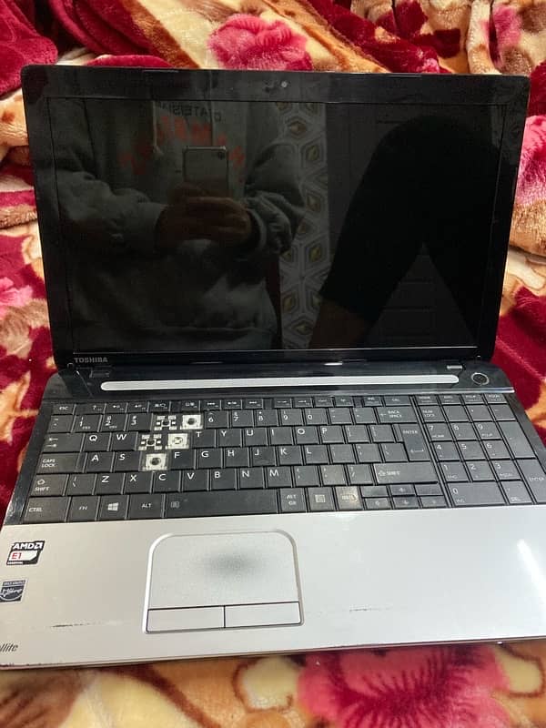 Toshiba amd processor 4gb RAM 500gb hard 3