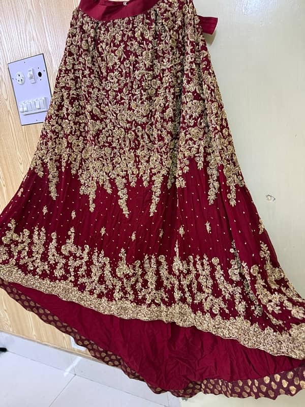 Bridal farshi lehnga for sale 6