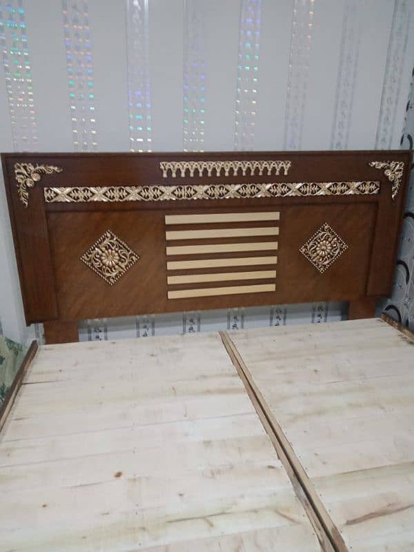 Wooden Bed Brand New 1