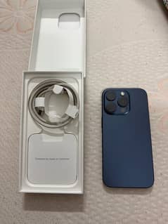 iPhone 15 pro Factory Unlocked 10/10 Blue Titanium NON PTA LLA