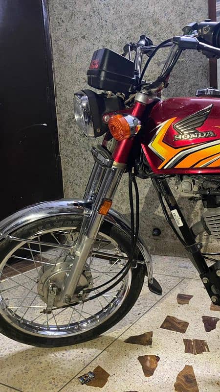 Honda 125 model 2021 karachi number 4