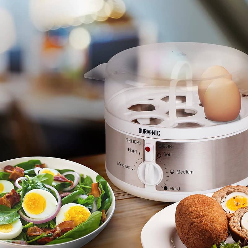 Duronic Electric Egg Boiler/Steamer Egg Cooking Machine 350W 2