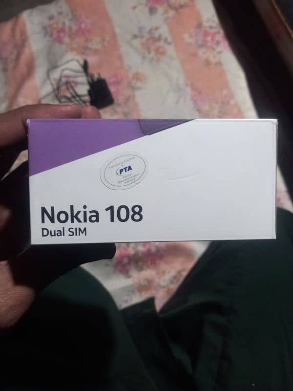 Nokia 108 Mobile new Model just Box open not used Dual sim 10/10 . 4