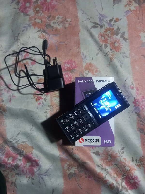 Nokia 108 Mobile new Model just Box open not used Dual sim 10/10 . 13