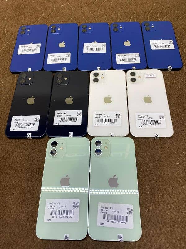 I phone 12 pta approved 128 gb dual approved water pack 0