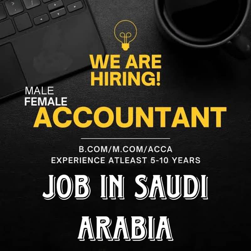 Need an accountant in Saudia 0