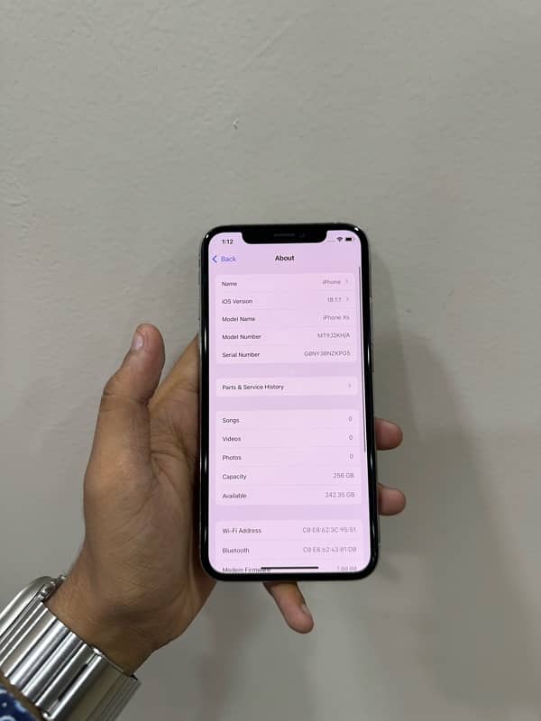 iPhone XS 256gb PTA Approved 9