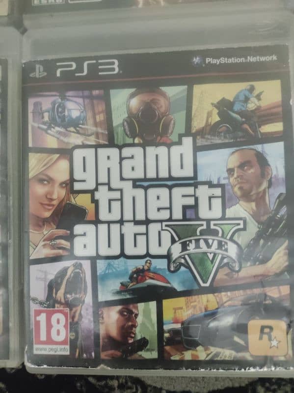 PS3 games CDs availables GTA V & Uncharted 3, & Call of duty MW2 2