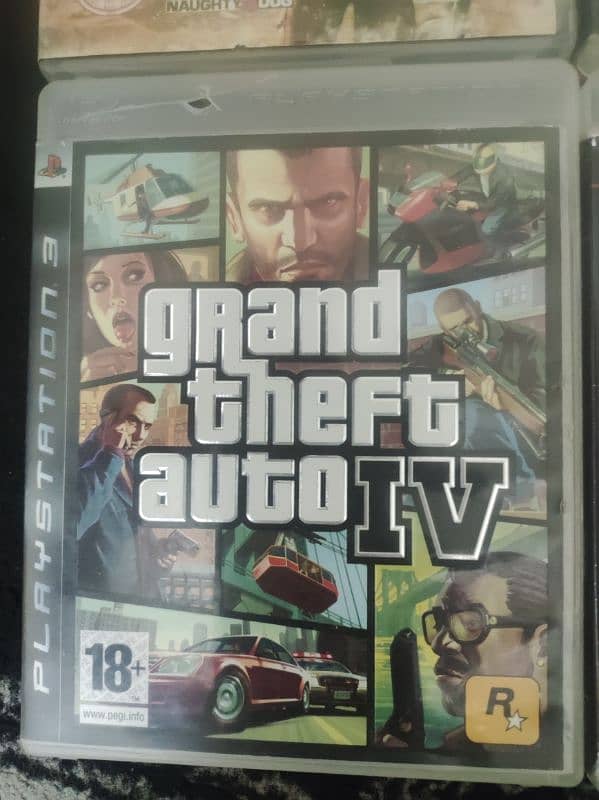 PS3 games CDs availables GTA V & Uncharted 3, & Call of duty MW2 3