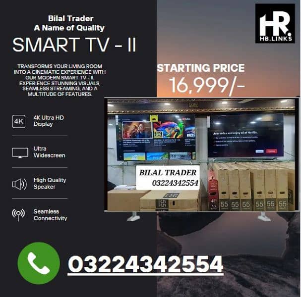 40% off tcl 43 inch led tv android smart 4k 3 year warnty 03224342554 1